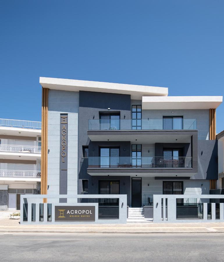 Acropol Golden Suites Néosz Marmarász Kültér fotó