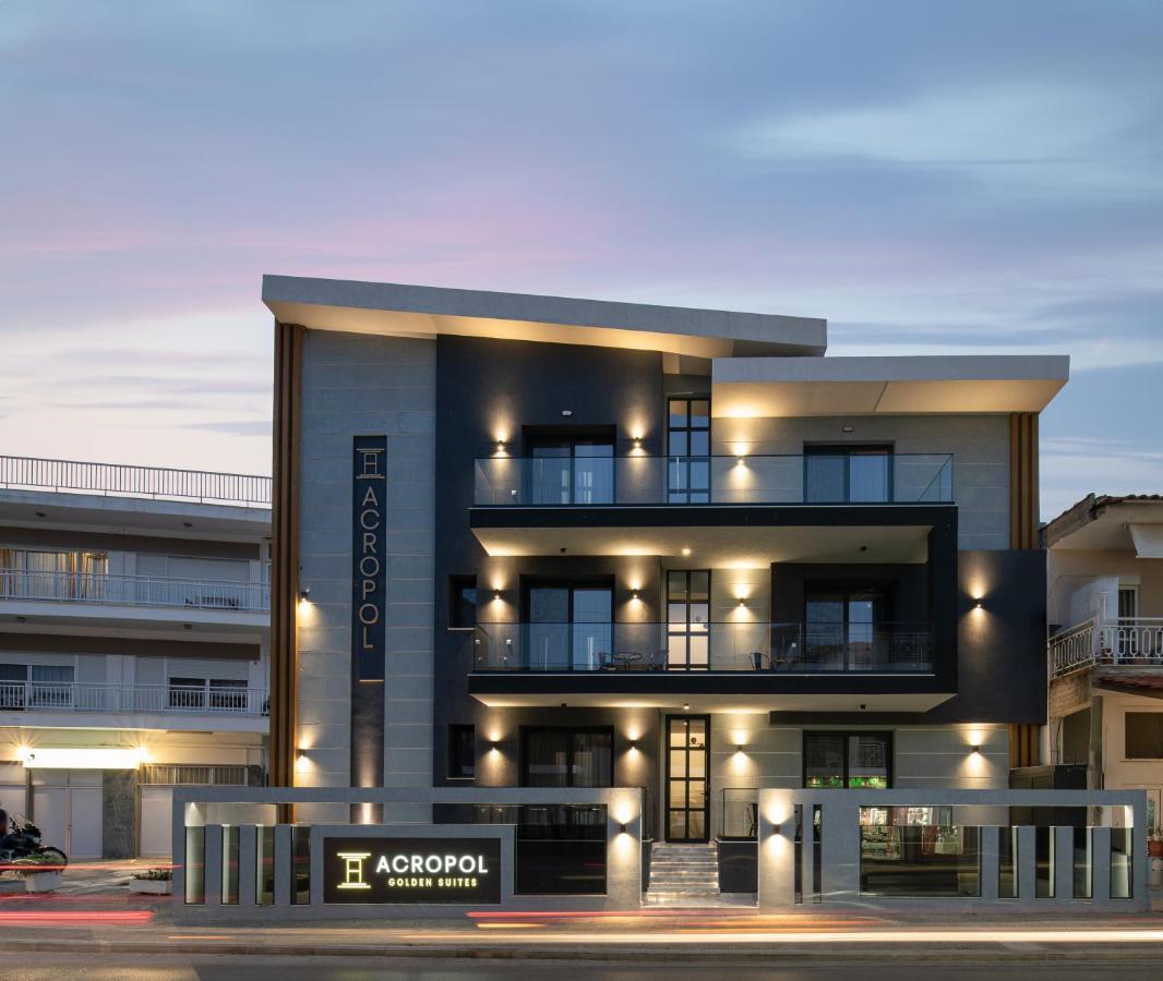Acropol Golden Suites Néosz Marmarász Kültér fotó