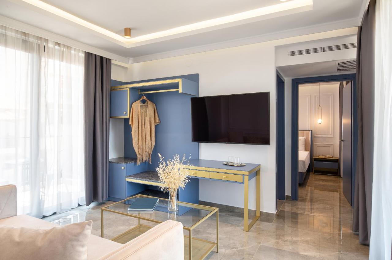 Acropol Golden Suites Néosz Marmarász Kültér fotó