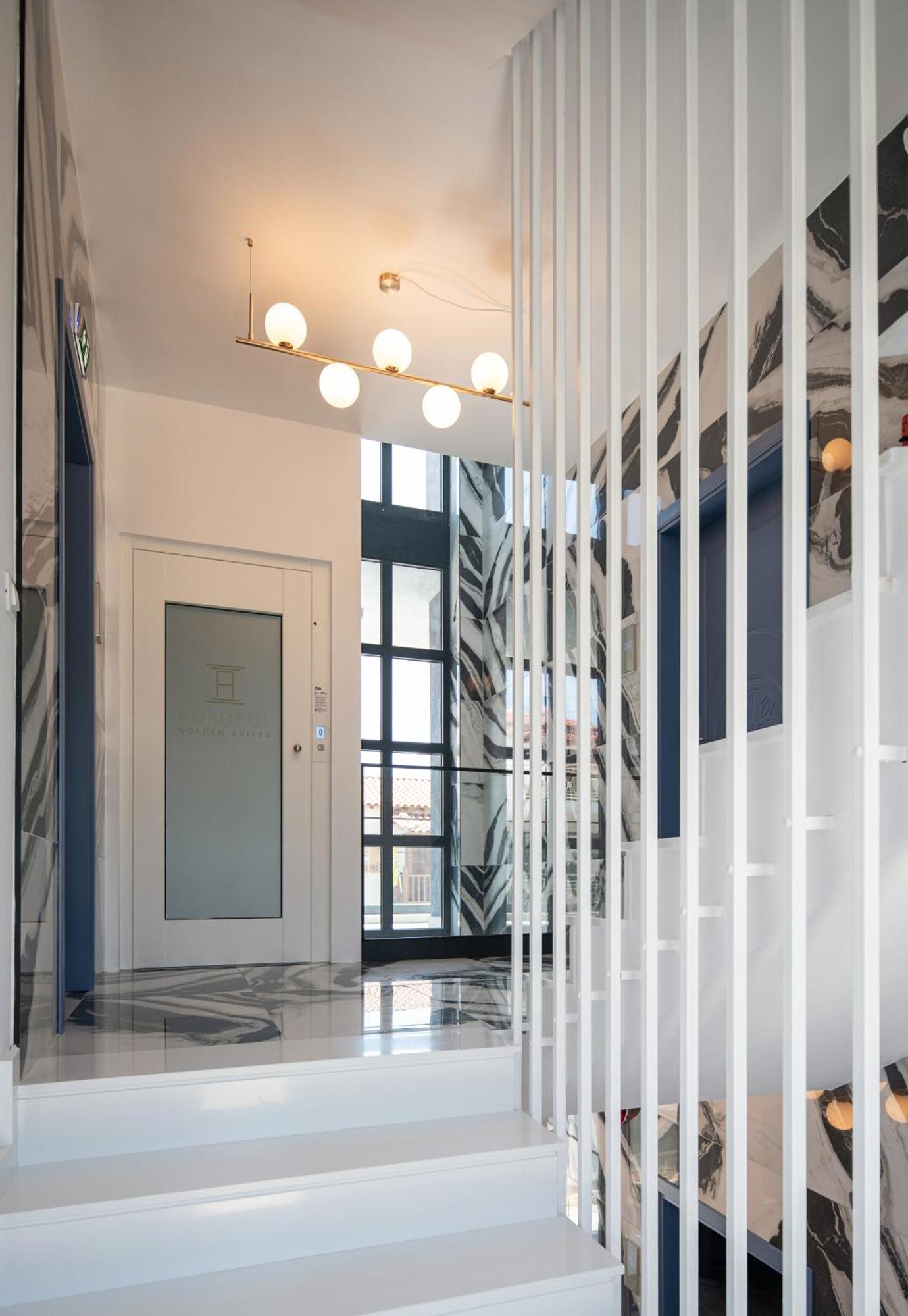 Acropol Golden Suites Néosz Marmarász Kültér fotó